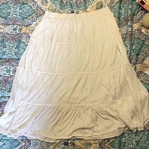 Midi length tshirt material peasant skirt 22/24w